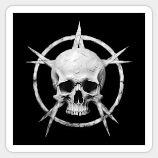 Occult skull Sticker